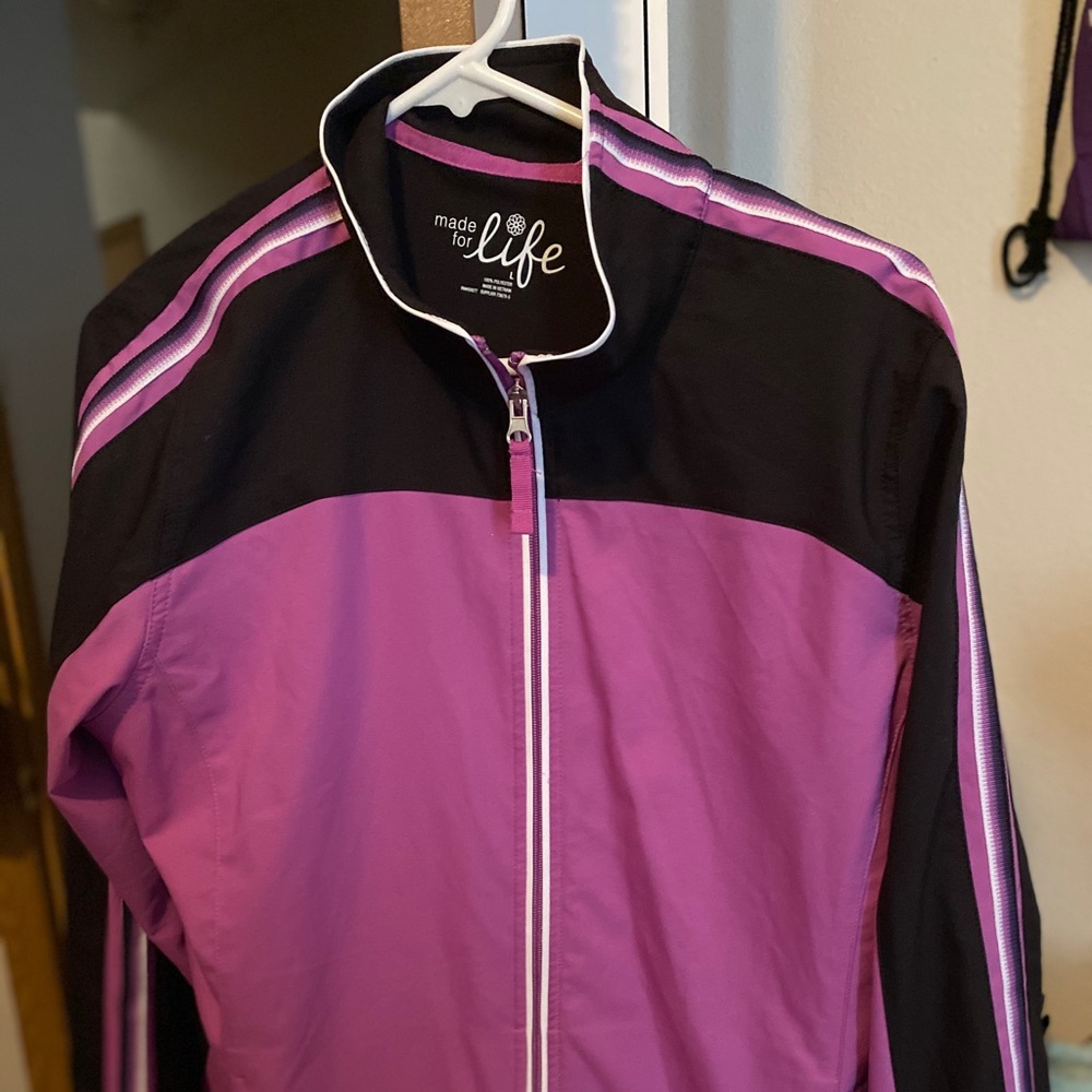 Athletic zip up